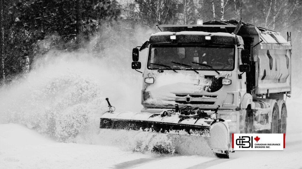 snow removal contractor car in oakville