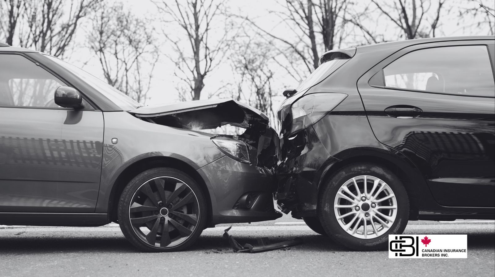 Rear-end car collision on a residential street illustrating the importance of Accident Forgiveness coverage in auto insurance