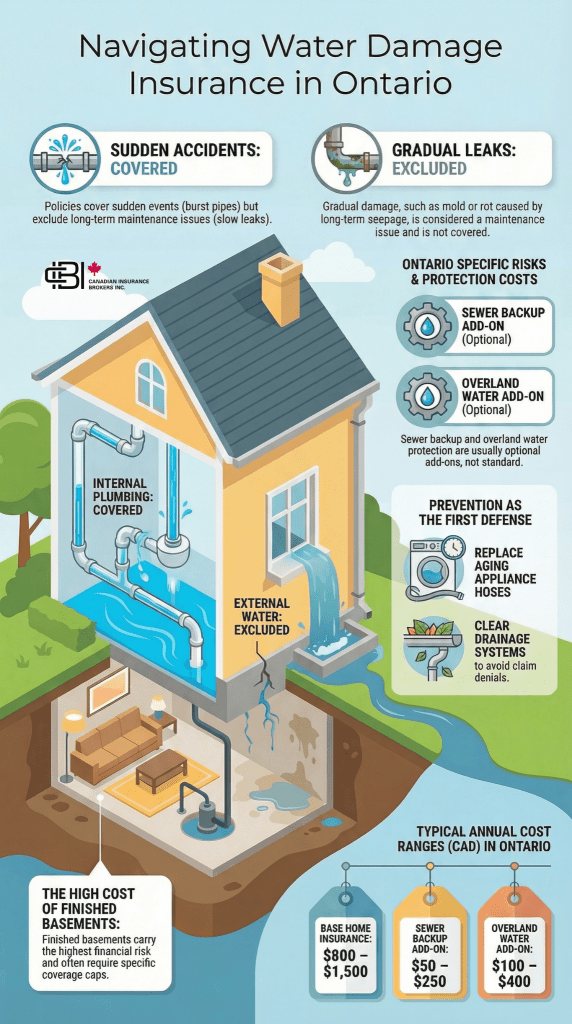 Navigating Water Damage Insurance in Ontario