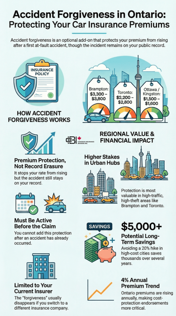 accident forgiveness in Ontario