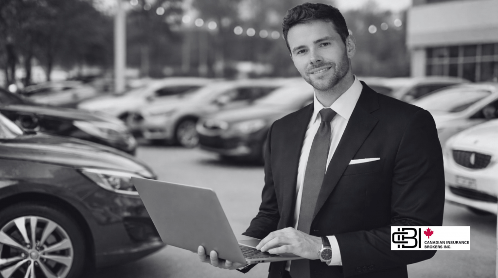 Insurance advisor reviewing policies to demonstrate How to Compare Car Insurance in Ontario effectively