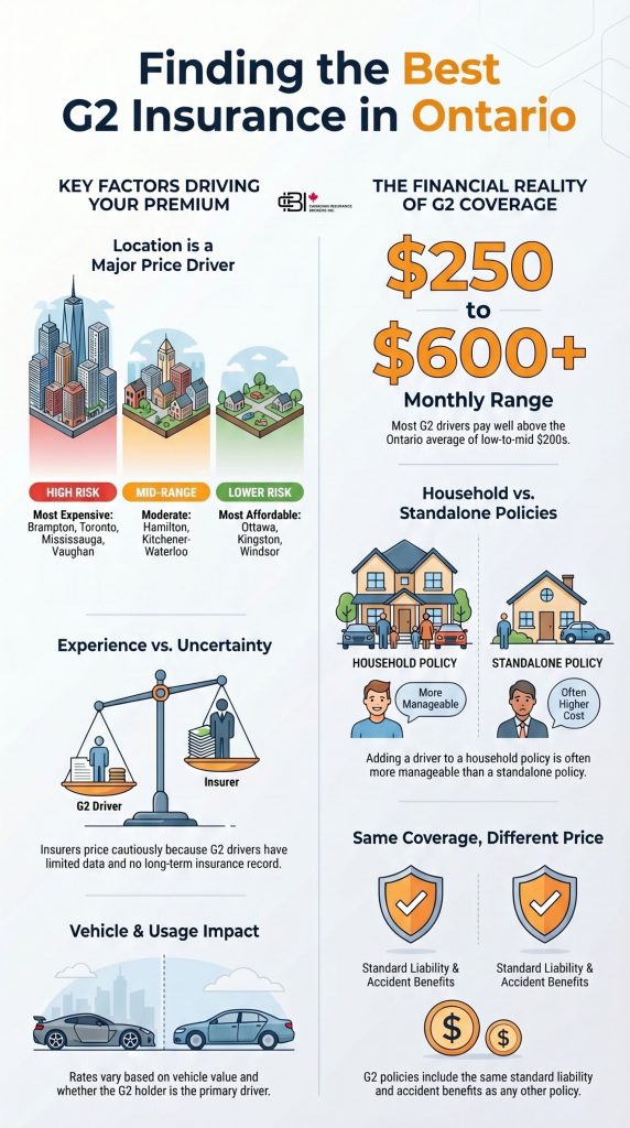 Finding the best G2 Insurance in Ontario