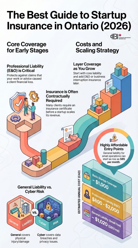 The best guide to startup insurance in Ontario